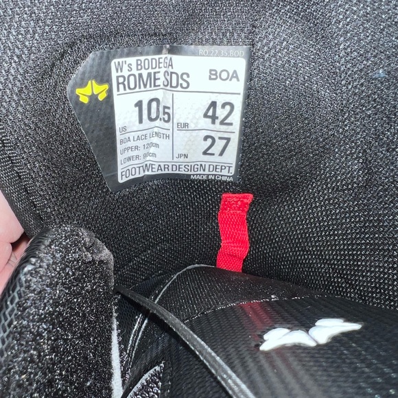 Rome W Bodega Noa 10.5 snowboarding boots never molded - Picture 5 of 5
